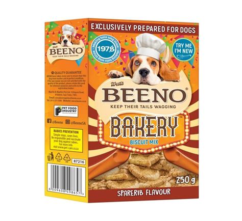 Beeno Dog Treat Premix Biscuit Sparerib 250g Makro