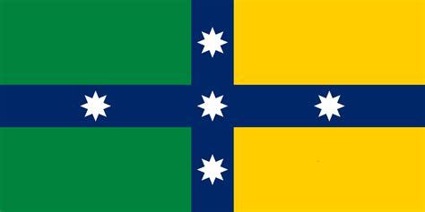 An Alternate Flag I Made For Australia Greenyellow Are Their National