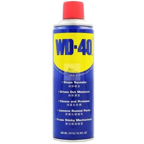 Wd40 Wd 40 Multi Purpose Anti Rust Lubricant Cleaner 382 Ml