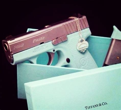 Tiffany blue is the colloquial name for the light medium robin egg blue color associated with tiffany & co., the new york city jewelry company created by charles tiffany and john young in 1837. Tiffany Handgun | White Gold Rings