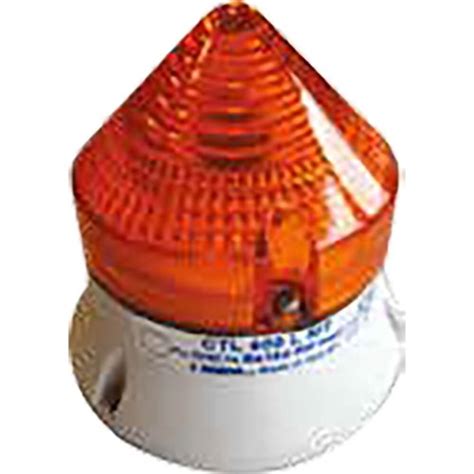 805320 - DAB EBOXLIGHT - ORANGE FLASHING LIGHT 240V - Agricultural and