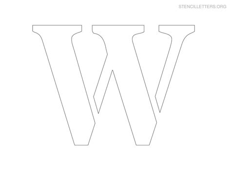 We did not find results for: Stencil Letter Large W | Letter stencils, Monogram stencil ...