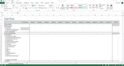 Business Plan Templates 40 Page Ms Word 10 Free Excel Spreadsheets