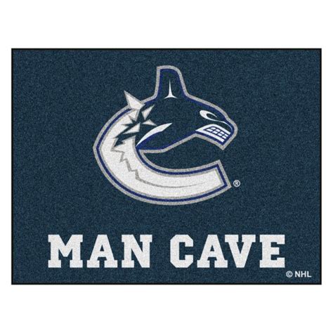 fanmats® 14497 vancouver canucks 33 75 x 42 5 nylon face man cave all star floor mat with