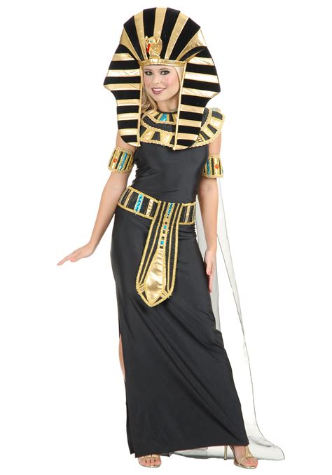 Nefertiti Egyptian Queen Cleopatra Sphinx Costume Halloween Fancy Dress Ebay