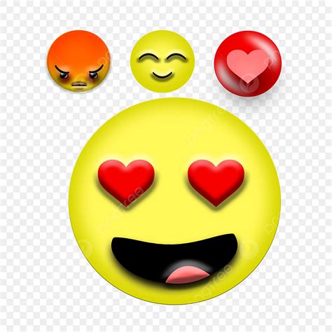 Pack Spécial De Quatre Emojis Différents Avec Des Arrière Plans