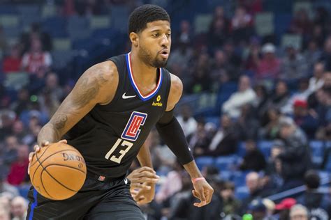 Paul george signed a 4 year / $136,911,936 contract with the oklahoma city thunder, including $136,911,936 guaranteed, and an annual average salary of $34,227,984. Paul George marca 33 pontos na sua estreia pelos LA Clippers!