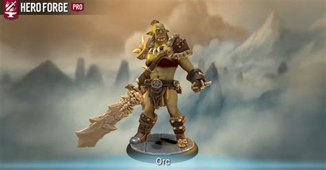 Orc Made With Hero Forge