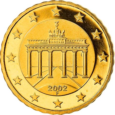 Ten Euro Cents 2002 Coin From Germany Online Coin Club