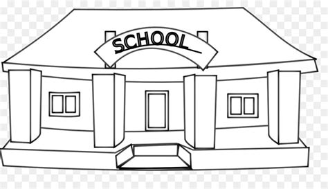 Detail Sketsa Gambar Gedung Sekolah Koleksi Nomer 8