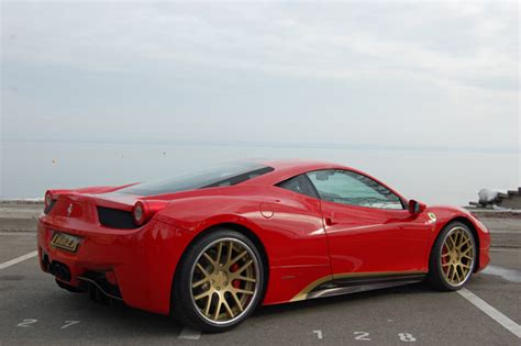 Gold Rims For Ferrari Giovanna Luxury Wheels