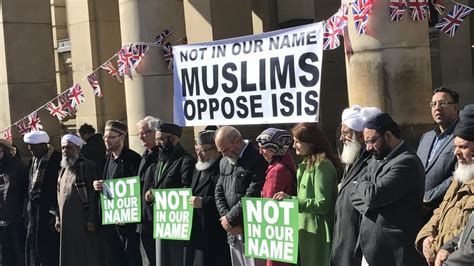Notinmyname Hundreds Of Muslims Condemn Terror Attack Bbc News