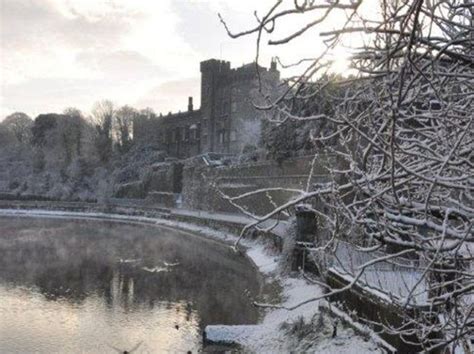 Kilkenny Castle In The Snow Middlesex County Middlesex Kilkenny