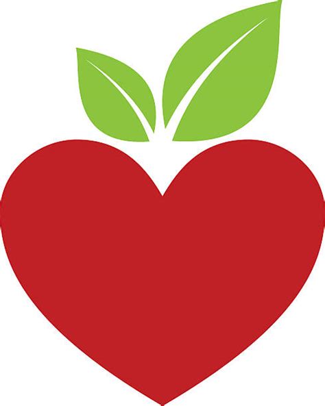 Heart Shaped Apple Illustrations Royalty Free Vector Graphics And Clip