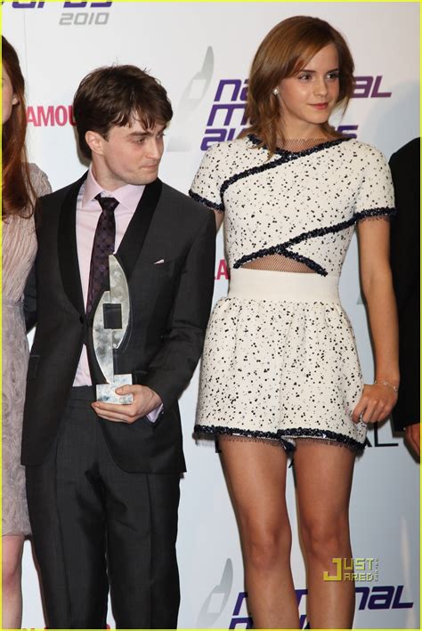 Emma Watson National Movie Awards With Daniel Radcliffe Photo