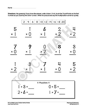 You can do the exercises online or download the all worksheets only my followed users only my favourite worksheets only my own worksheets. 12 Best Images of Beginner Multiplication Worksheets ...