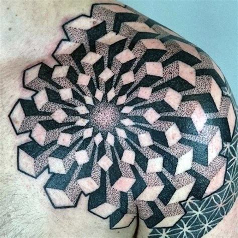 100 Dotwork Tattoo Designs For Men Intricate Pattern Ink Ideas B