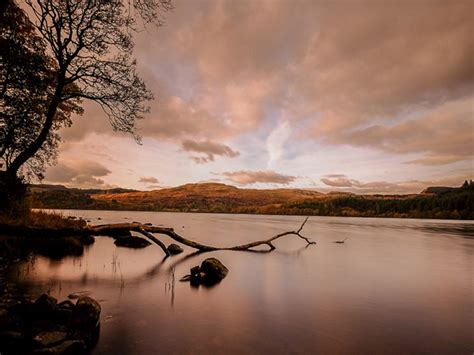 Loch Awe Scenery Loch Aweside Forest Cabins