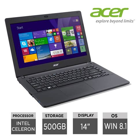 Acer Aspire Es1 411 14 Cheap Laptop Intel Dual Core N2840 2gb Ram
