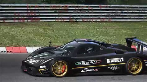 Assetto Corsa Pagani Zonda R At N Rburgring Endurance Youtube