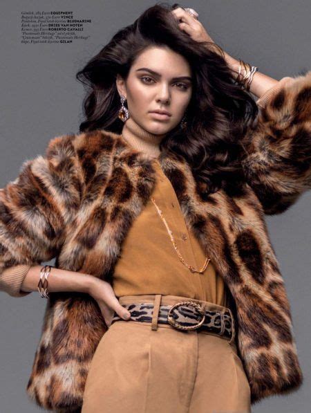 Kendall Jenner Layers Up In Fall Fashions For Vogue Turkey Fashion
