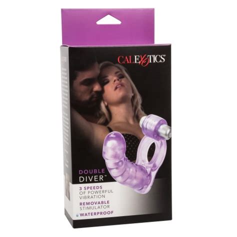 Double Diver Vibrating Couples Ring Sex Toy Hotmovies