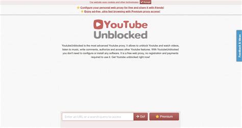 5 Free Proxy Websites To Unblock Youtube Videos