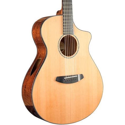 Breedlove Solo Concert Acoustic Electric Guitar Gloss Natural