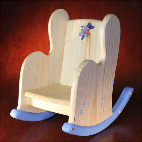 Childswoodenrockingchairpersonalizedbyforeverafters6500