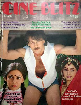 Shirtless Bollywood Men Jackie Shroff In Speedos On The Cover