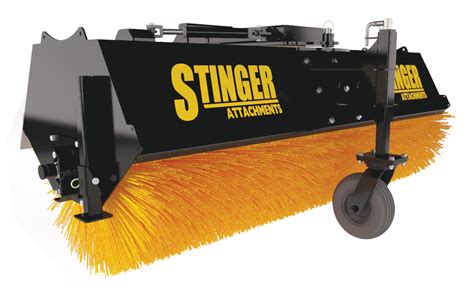 Skid Steer Broom And Sweeper Attachments Stinger Attachments