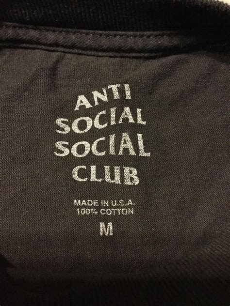 2017 Anti Social Social Club Assc Pink 888 Logo Black Jwong Boutique