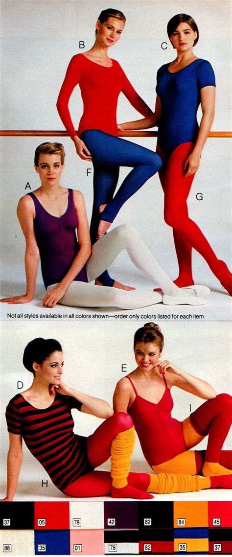 Vintage 80s Tights Pantyhose And Nylons Came In Lots Of Awesome Colors
