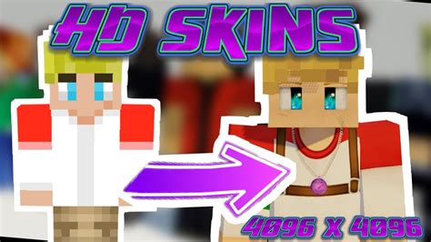 How To Make Minecraft Hd Skins ~ Tutorial Youtube