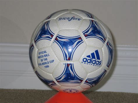 Official World Cup 1998 Tricolore Soccer Ball Soccer