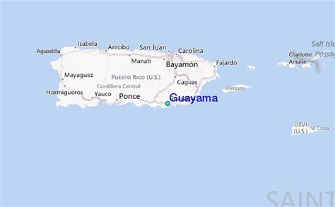 Guayama Tide Station Location Guide