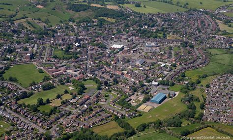 Cheadle Staffordshire From The Air Aerial Photographs Of Great