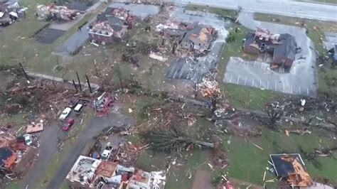 Touring The Damage After Tennessee Tornado Kills At Least 22 People