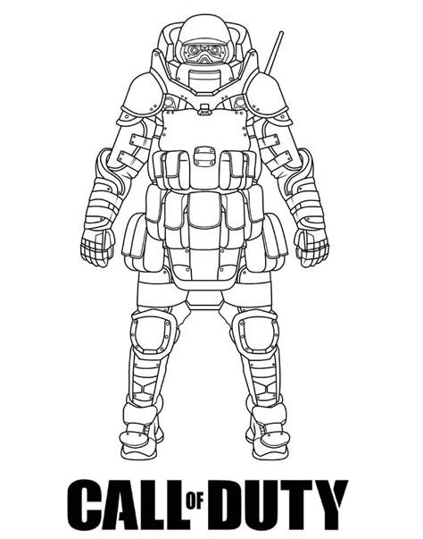 Call Of Duty Black Ops Coloring Pages