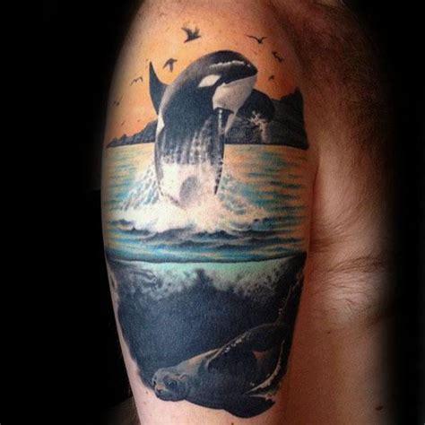 Orca Whale Tattoo Killer Whale Tattoo Whale Tattoos Killer Whales The