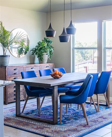 How To Choose Dining Chairs For Your Dining Table Blue Dining Room