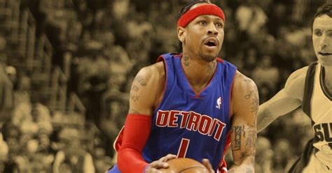 Allen Iverson Explains How Changing His Jersey Number With The Detroit