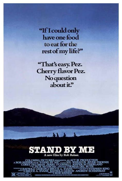 Адаптацию повести написали рэйнольд гидеон и брюс а. Stand by Me Movie Posters From Movie Poster Shop