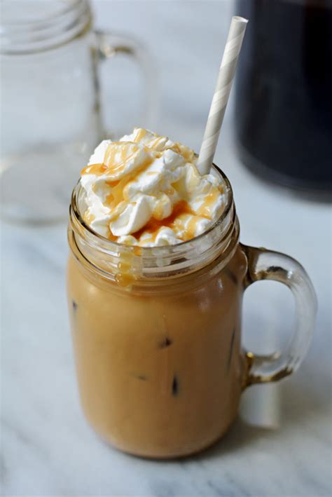 How To Make Caramel Iced Coffee Mommys Fabulous Finds