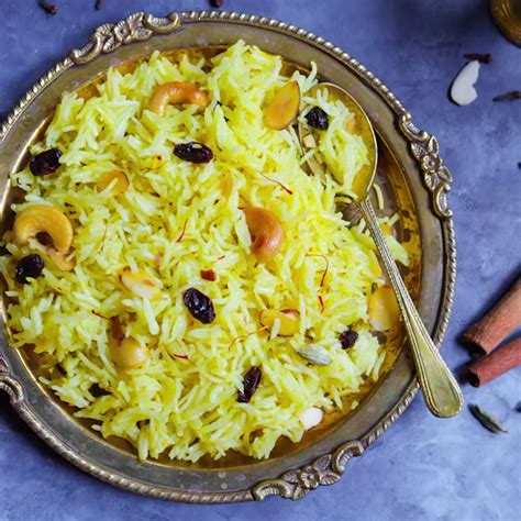 Zarda Sweet Rice Meethe Chawal Recipe Instant Pot Recipe Food