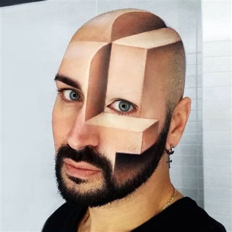Amazing 3d Optical Illusions Created Using Makeup