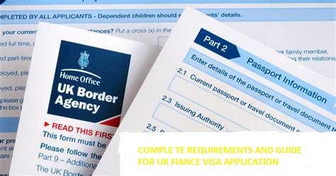 Complete Requirements And Guide For Uk Fiance Visa Application Visa Online Assistance