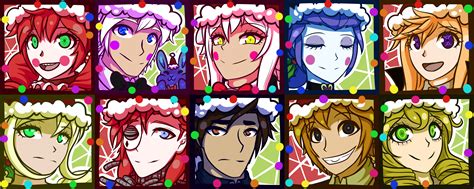 Fnaf Sl Christmas Icons By Wolf Con F On Deviantart