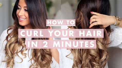 How To Curl Your Hair In Minutes Luxy Hair YouTube