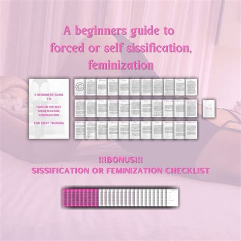 A Beginners Guide To Forced Or Self Sissification Feminization Etsy